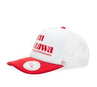 Team Ikuzawa Men's Mesh Trucker Cap White/Red