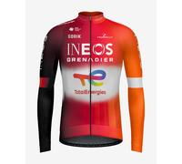 Team Ineos Grenadiers 2025 Hyder long sleeve jersey orange - M