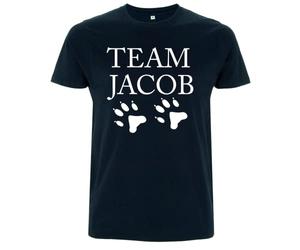 Team Jacob Paw Print - Organic Men's/Unisex T-Shirt - Navy - S
