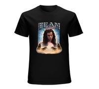 Team Jacob Twilight Cursed Fan Unisex T-Shirt Graphic Printed Tee Mens Black Shirt M
