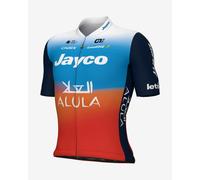 Team Jayco AlUla 2024 short sleeve blue red children's jersey - XL