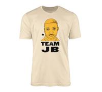 Team JB Mrs JB Band JLS 2000s Music T-Shirt - Men’s & Women’s Urban Graphic Tee - Soft Cotton Casual Streetwear Top - Bold Statement Printed Shirt for Everyday (Natural, 3XL)