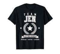 Team Jen Lifetime Member Funny Name Support T-Shirt