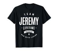 Team Jeremy Lifetime Member Funny Name Jeremy T-Shirt