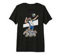 Team Jesus Christ Volleyball Matching Christian Youth Group Premium T-Shirt