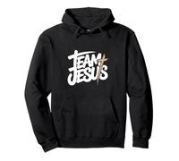 Team Jesus Christian Message Pullover Hoodie