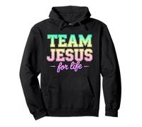 Team Jesus For Life Christian Faith Pullover Hoodie