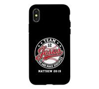 Team Jesus Go And Make Disciples Matthew 28:19 Case for iPhone X/XS