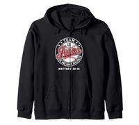 Team Jesus Go And Make Disciples Matthew 28:19 Zip Hoodie