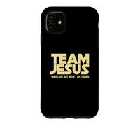 TEAM JESUS - I Was Lost But Now I AM Found Christian Life Case for iPhone 11