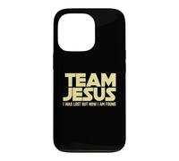 TEAM JESUS - I Was Lost But Now I AM Found Christian Life Case for iPhone 13 Pro