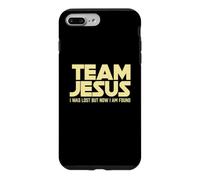 TEAM JESUS - I Was Lost But Now I AM Found Christian Life Case for iPhone 7 Plus/8 Plus