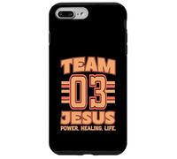 Team Jesus Jersey 3 His Name Is Power Healing Life Case for iPhone 7 Plus/8 Plus