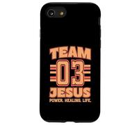 Team Jesus Jersey 3 His Name Is Power Healing Life Case for iPhone SE (2020) / 7/8
