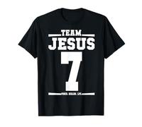 Team Jesus Jersey 7 His Name Is Power Healing Life T-Shirt