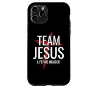 Team Jesus Lifetime Member Cross Christian Faith Religious Case for iPhone 11 Pro