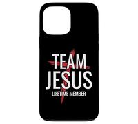 Team Jesus Lifetime Member Cross Christian Faith Religious Case for iPhone 13 Pro Max