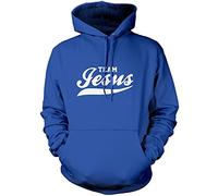 Team Jesus Unisex Hoodie - Blue Medium