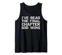 Team Jesus Victory I've Read the Final Chapter God Wins Tank Top