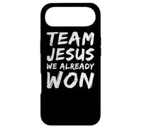 Team Jesus We Already Won Christian Faith Believer Matching Case for iPhone Air