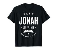 Team Jonah Lifetime Member Funny Name Jonah T-Shirt