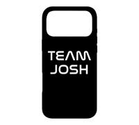 Team Josh Modern Futuristic White Font Case for iPhone 17 Pro Max