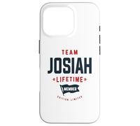 Team Josiah Lifetime Member Funny Name Josiah Case for iPhone 16 Pro