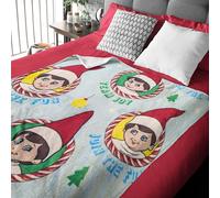 Team Joy Elf Blanket: Official Elf on the Shelf Accessories :Super Soft & Cosy Kids Christmas Fleece Blanket - Christmas Blanket Kids Gift for Boys and Girls