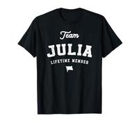Team Julia Lifetime Member Funny Name Julia T-Shirt