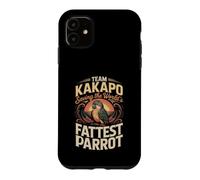 Team Kakapo Saving the World's Fattest Parrot Wildlife Case for iPhone 11