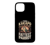 Team Kakapo Saving the World's Fattest Parrot Wildlife Case for iPhone 15 Plus