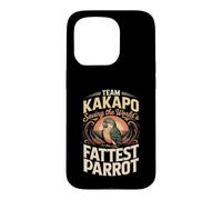 Team Kakapo Saving the World's Fattest Parrot Wildlife Case for iPhone 15 Pro