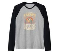Team Kakapo Saving the World's Fattest Parrot Wildlife Raglan Baseball Tee