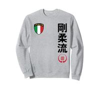 Team Karate Goju Ryu Italy Flag Kanji Japanese Martial Arts Sweatshirt