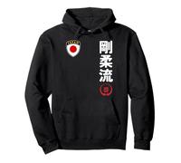 Team Karate Goju Ryu Japan Flag Kanji Japanese Martial Arts Pullover Hoodie