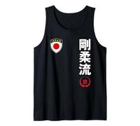 Team Karate Goju Ryu Japan Flag Kanji Japanese Martial Arts Tank Top