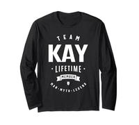 Team Kay Lifetime Member Funny Name Kay Long Sleeve T-Shirt