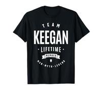 Team Keegan Lifetime Member Funny Name Keegan T-Shirt