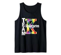 Team Kindergarten Fun Back to School Gear Students Teachers Tank Top