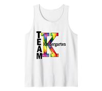 Team Kindergarten Fun Back to School Gear Students Teachers Tank Top