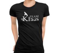 Team Klaus (Inspired by The Originals) Women's T-Shirt (Large) Black