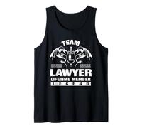 Team LAWYER - Lifetime Member Gifts Tank Top