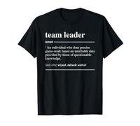 Team Leader Definition Funny Noun T-Shirt