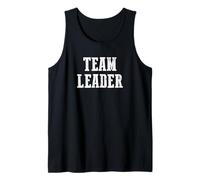 Team Leader Staff Event Summer Church Camp Design Tank Top