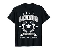 Team Lennon Lifetime Member Funny Name Support T-Shirt