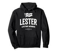 Team Lester Lifetime Member Funny Name Lester Pullover Hoodie