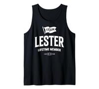 Team Lester Lifetime Member Funny Name Lester Tank Top