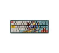 Star Wars Boba Fett PBT Dye Sub Keycaps for Mechanical Gaming Keyboards, Cherry MX Switches, Custom Side Print, ANSI ISO Support, US Layout - Officially Licensed