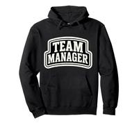 Team Manager Varsity Style Text Mens Womens Pullover Hoodie