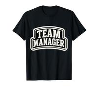 Team Manager Varsity Style Text Mens Womens T-Shirt